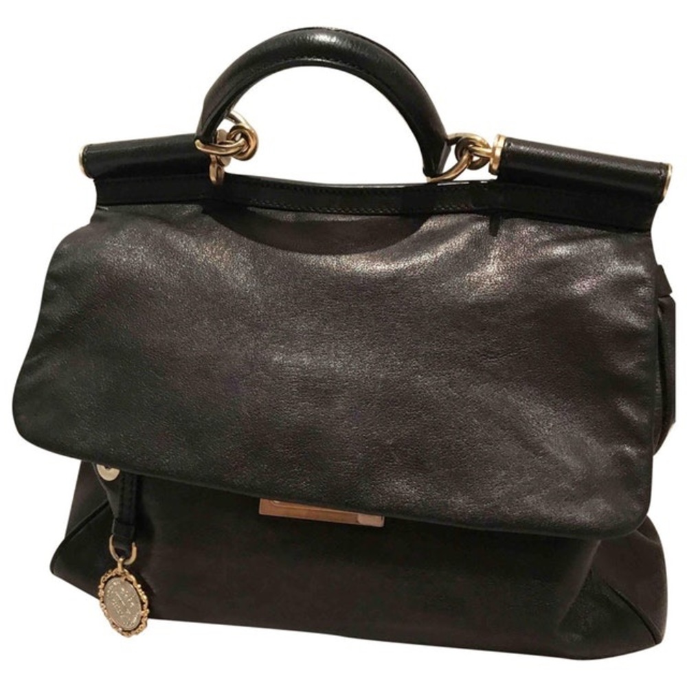 DOLCE & GABBANA
Miss Sicily Grey Leather